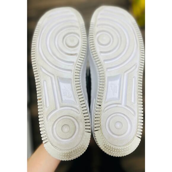 Nike Air Force 1 Sage Low Black Women’s 9 | Platform AF1 Sneakers EUC Streetwear - Picture 11 of 11